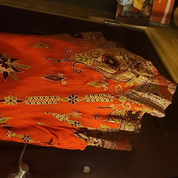 BELMA NY Sleeveless Floral Design Top Large - Picture 10 of 16